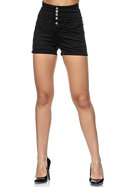 Elara High-waist-Jeans Elara Damen Hose Kurz High Waist Push Up Effekt (1-t günstig online kaufen