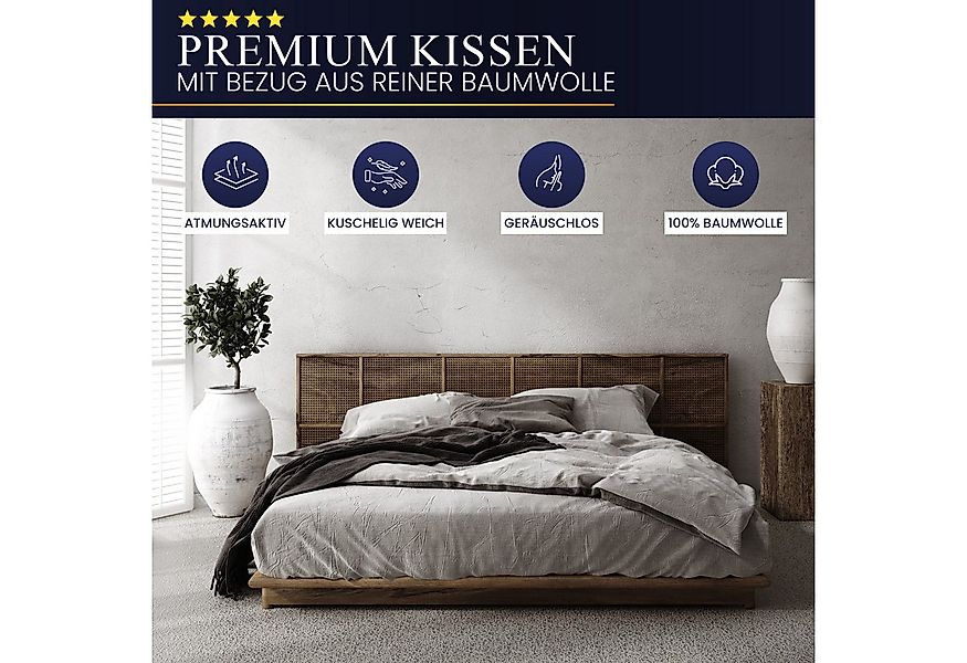 Gentle North Kopfkissen in Hotelqualität - flauschiges, gut gefülltes Schla günstig online kaufen