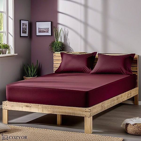 Cozyor Spannbettlaken 2er Set weich 90x190, günstig online kaufen