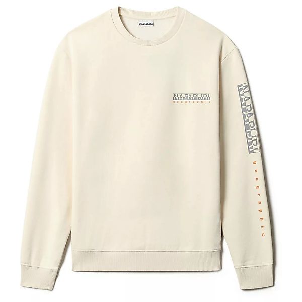 Napapijri B-roen C Sweatshirt L White Cap Grey günstig online kaufen