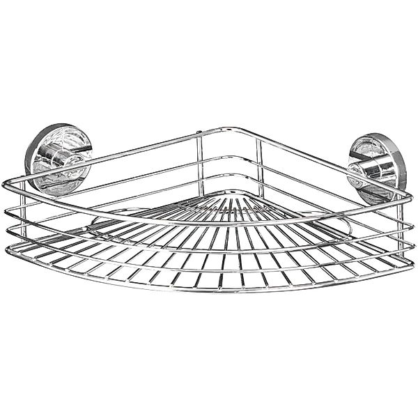 Wenko Vacuum-Loc Eckablage Bari Chrom günstig online kaufen