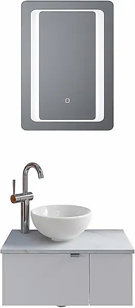 Saphir Badmöbel-Set »Serie 6915«, (4 St.), Gäste-Bad, 61 cm breit, mit LED- günstig online kaufen