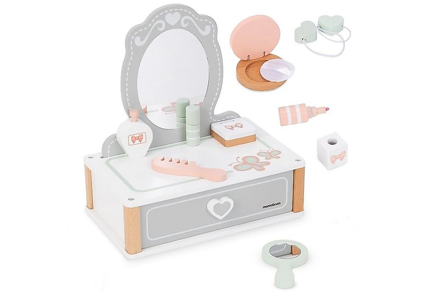 Mamabrum Spielzeug-Frisierkoffer Kinder-Schminktisch aus Holz – Kreatives M günstig online kaufen