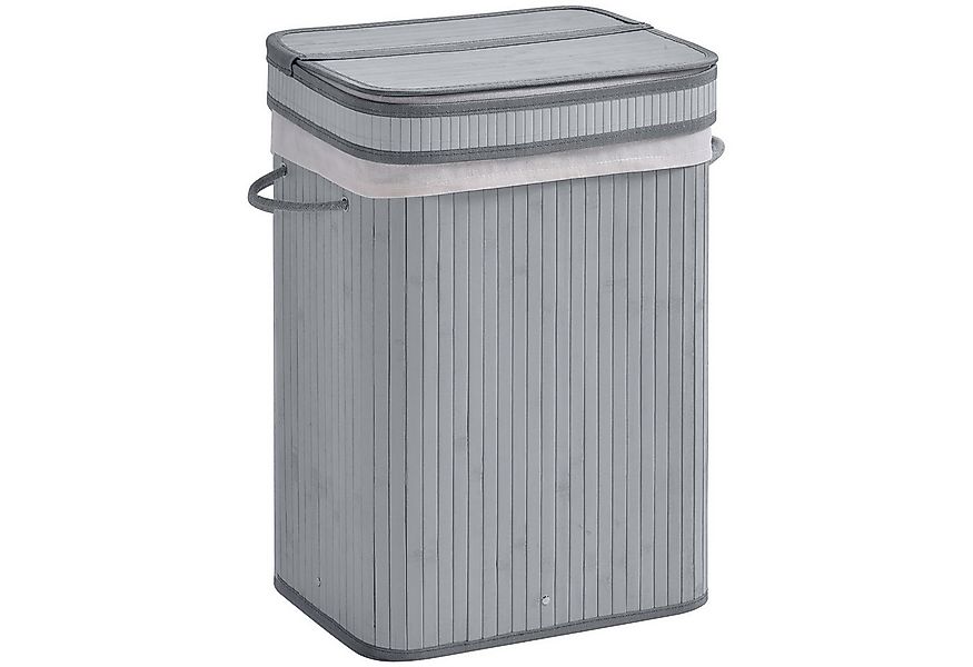 HOMCOM Wäschekorb 70 L Wäschesammler mit Griffen, herausnehmbarer Wäschesac günstig online kaufen