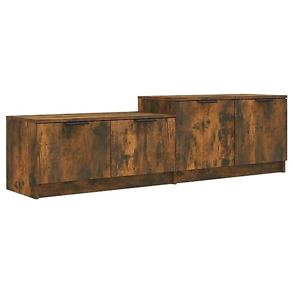 vidaXL TV-Schrank Räuchereiche 158,5x36x45 cm Holzwerkstoff 817123 günstig online kaufen