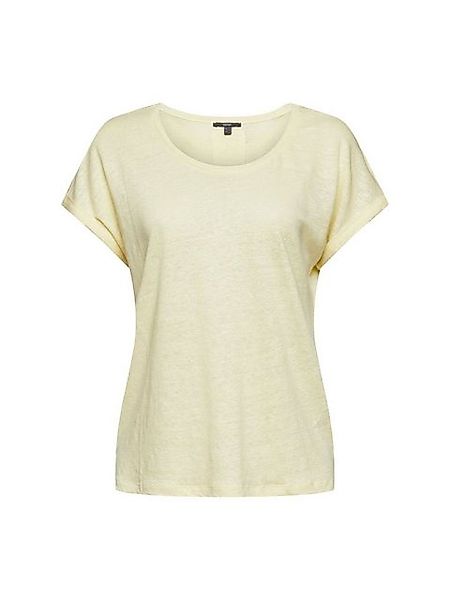 Esprit Collection T-Shirt T-Shirt aus 100% Leinen (1-tlg) günstig online kaufen