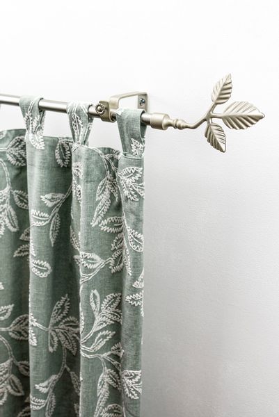 GARESA Gardinenstange "SHEET mit offenem Träger" Ø 16 mm 1 läufig-läufig Wu günstig online kaufen