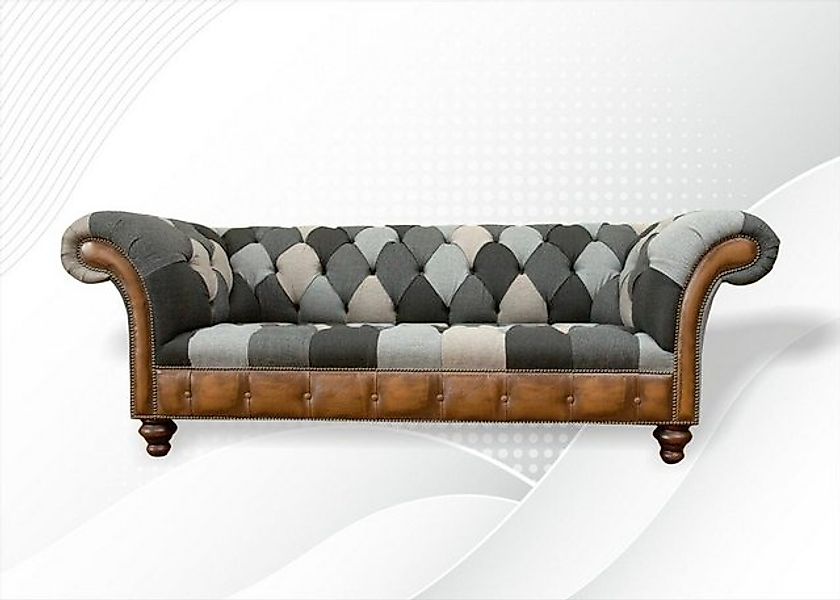 JVmoebel Chesterfield-Sofa Chesterfield Sofa hochwertig handgefertigt massi günstig online kaufen