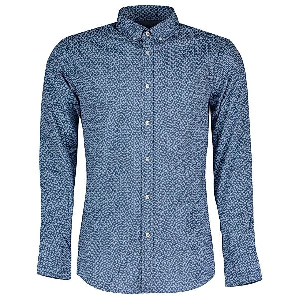 Boss Mabsoot Langarm Hemd L Open Blue günstig online kaufen