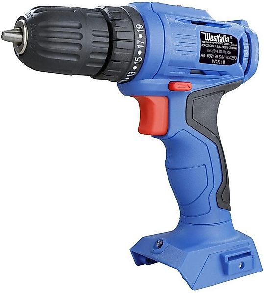 Westfalia Werkzeug Akku-Bohrschrauber 2-Gang Akkubohrschrauber WAS18 18 Vol günstig online kaufen