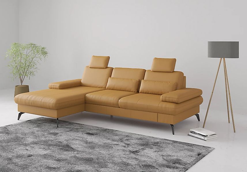 sit&more Ecksofa "Morris L-Form, inkl. Sitztiefenverstellung", wahlweise mi günstig online kaufen