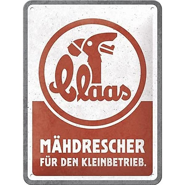 Nostalgic-Art Blechschild 15x20 cm - Claas - Mähdrescher günstig online kaufen