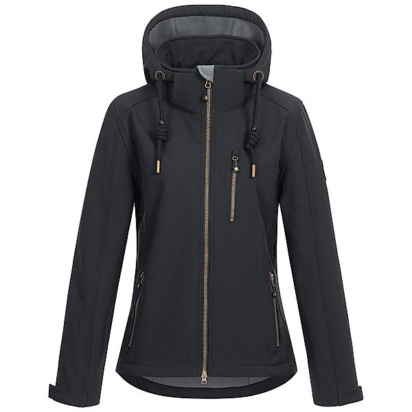 DEPROC Active Softshelljacke "ankerglutfreude WMN", mit abnehmbarer Kapuze günstig online kaufen