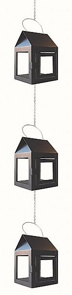 A2 Living Kerzenhalter A2 Living Hängelaterne Schwarz 12 cm, 3er Set mit Ke günstig online kaufen