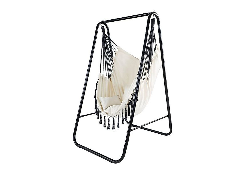 CCLIFE Hängesessel Hängesessel mit Gestell Hängeschaukel Hängestuhl (1er Se günstig online kaufen