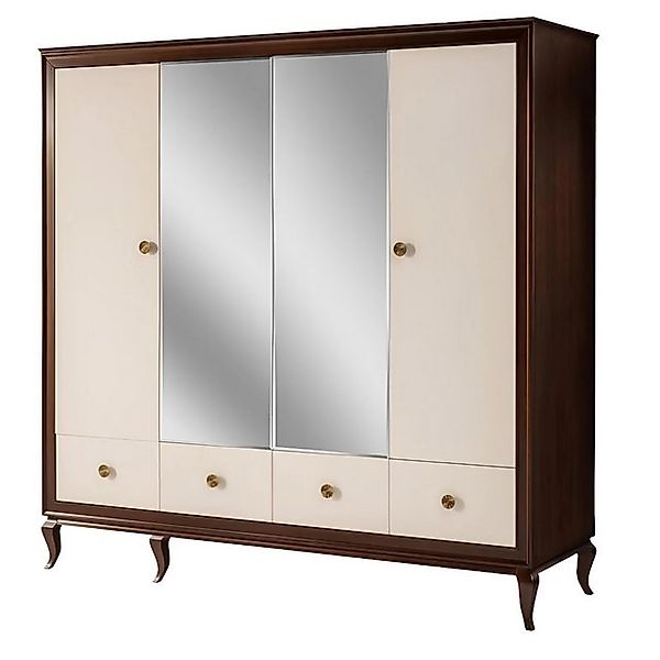 Xlmoebel Kleiderschrank Kleiderschrank mit Spiegel für das Schlafzimmer und günstig online kaufen