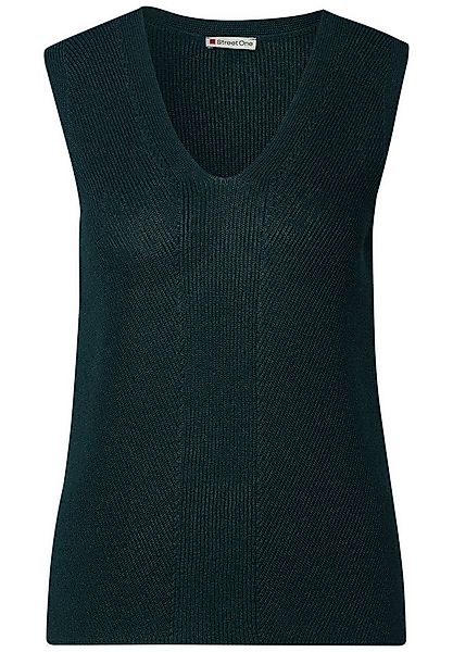 STREET ONE Tanktop Stricktop (1-tlg) günstig online kaufen