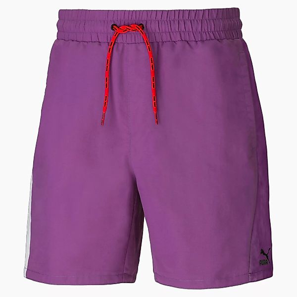 PUMA x PUMA Woven Herren Shorts | Mit Aucun | Lila | Größe: S günstig online kaufen