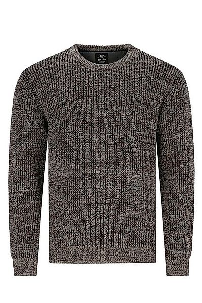 Hajo Strickpullover H Pullover RundhalsMulticolor 100% Baumwolle camelmelan günstig online kaufen
