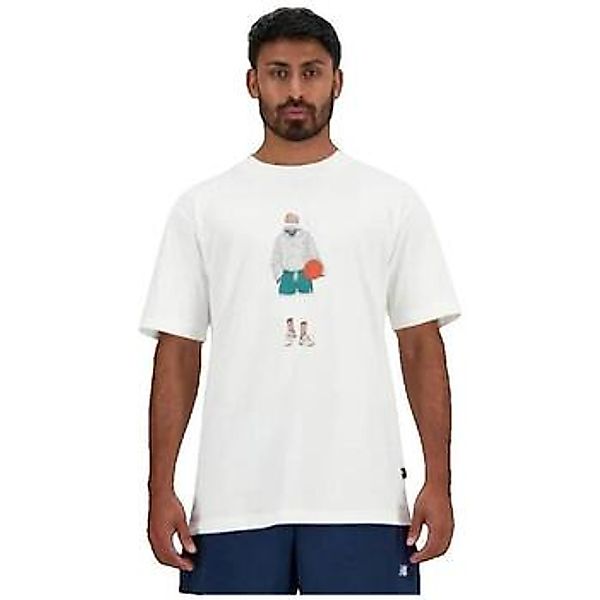 New Balance  T-Shirt T-shirt New Balance Athletics Blanc günstig online kaufen
