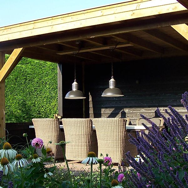 Außen-Hängeleuchte Carla alu/anthrazit günstig online kaufen