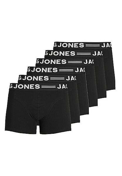Jack & Jones Retro Boxer 6er Pack Sense (Spar-Set) Retro Short / Pant - Bau günstig online kaufen