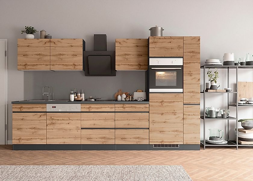 KOCHSTATION Küchenzeile "KS-Riesa" Stellbreite 330 cm, ohne E-Geräte günstig online kaufen