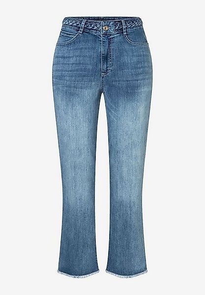MORE&MORE Bequeme Jeans Blue Denim Cropped günstig online kaufen