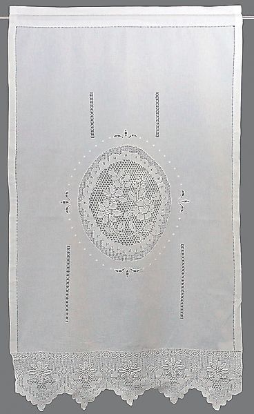 HOSSNER - ART OF HOME DECO Gardine »Wildspitze« Stangendurchzug 1 Stk. tlg. günstig online kaufen