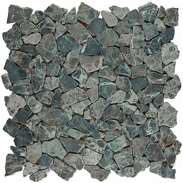 Marmormosaikmatte Marron Emperado Dark 30,5 cm x 30,5 cm günstig online kaufen