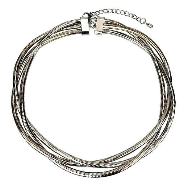Ella Jonte Choker, kurze Halskette silber Trend Schlangenkette günstig online kaufen