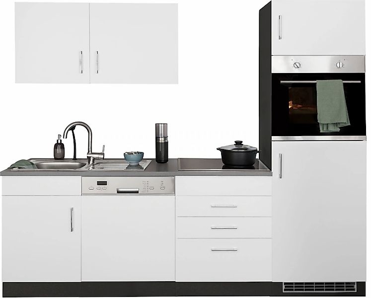 HELD MÖBEL Küchenzeile "Paris", ohne E-Geräte, Breite 230 cm günstig online kaufen