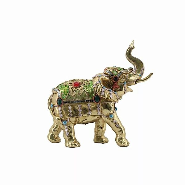Deko-figur Dkd Home Decor Elefant Harz Moderne (24 X 12 X 23,5 Cm) günstig online kaufen