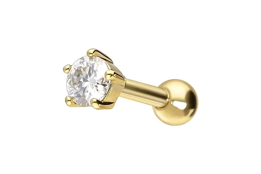 PIERCINGLINE Piercing-Set 14/18 Karat Gold Ohrpiercing günstig online kaufen