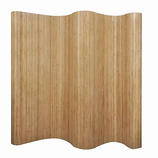 Raumteiler Bambus Natur 250x165 Cm günstig online kaufen