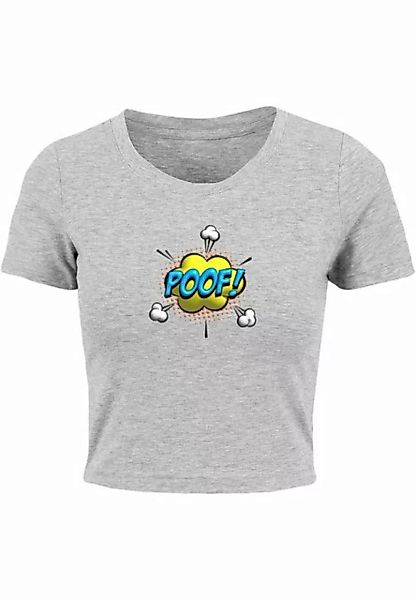 Merchcode T-Shirt Merchcode Damen Ladies POOF Comic Cropped Tee (1-tlg) günstig online kaufen