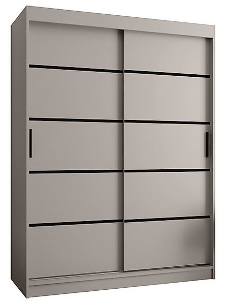 ABIKS MÖBEL Schwebetürenschrank RUBINO V 150 Schlafzimmerschrank mit Schieb günstig online kaufen