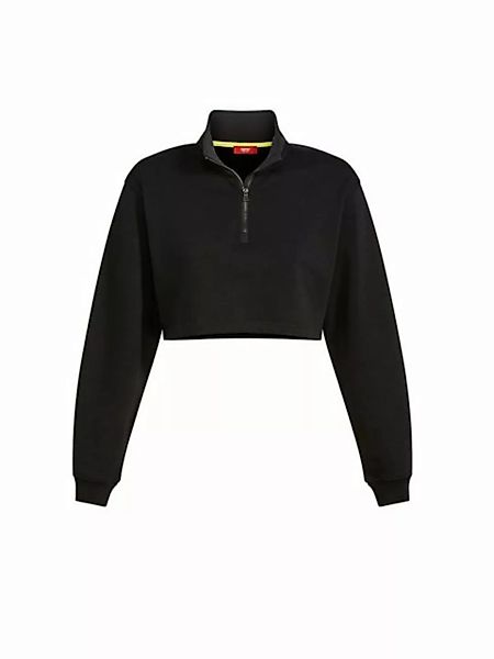 Esprit Sweatshirt Verkürztes Sweatshirt aus Bio-Bauwmolle (1-tlg) günstig online kaufen