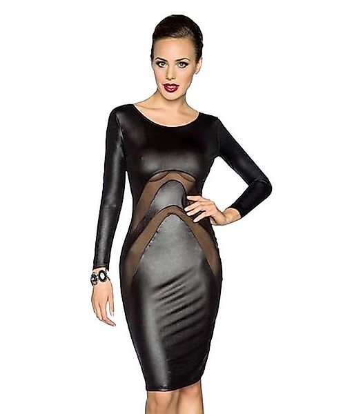 Atixo Etuikleid Wetlook-Etuikleid Abendkleid Clubkleid Cocktailkleid Minikl günstig online kaufen