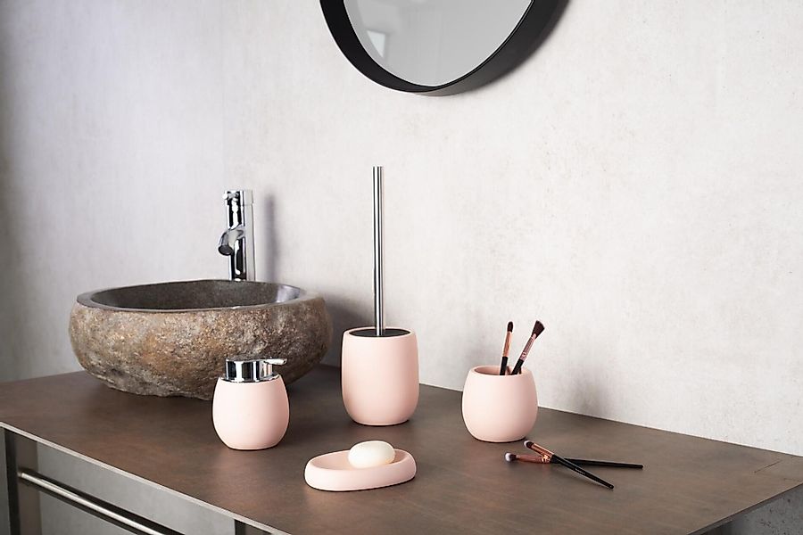 Ridder Badaccessoire-Set WC-Bürste Lina rosa günstig online kaufen