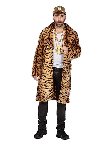 Metamorph Kostüm Tiger Kunstfellmantel, Für Disco-Tiger und Wildkatzen günstig online kaufen