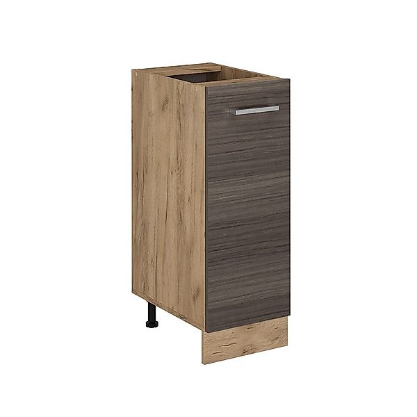 Vicco Apothekerschrank R-Line, Edelgrau/Goldkraft Eiche, 30 günstig online kaufen