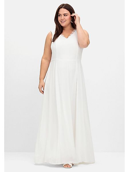 Sheego Abendkleid Große Größen mit floraler günstig online kaufen
