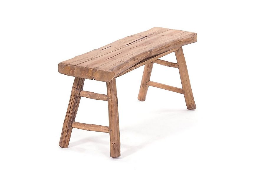 DESIGN DELIGHTS Sitzbank HOLZBANK "MALU 93", Baumkante Massivholz, 93x44 cm günstig online kaufen