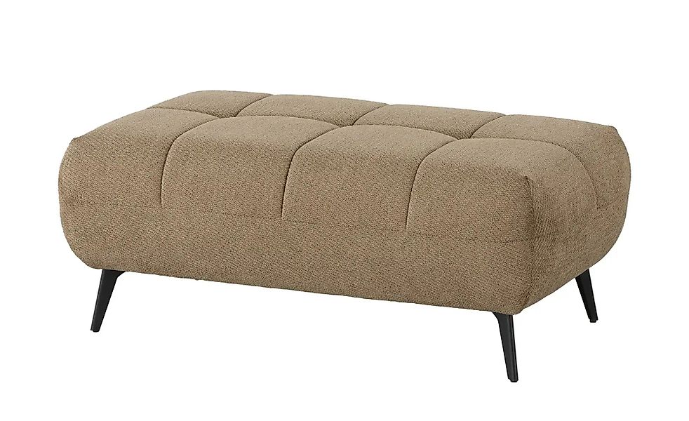 bobb Hocker  Carly ¦ braun ¦ Maße (cm): B: 118 H: 47 T: 73.0 Polstermöbel > günstig online kaufen
