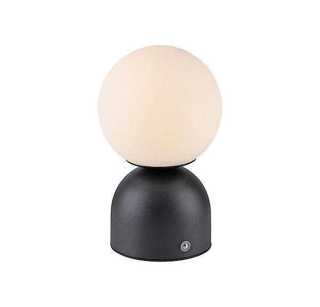 JUST LIGHT LED Tischleuchte LED Tischlampe SW RUDI, Dimmbar, CCT, USB, 1xLE günstig online kaufen