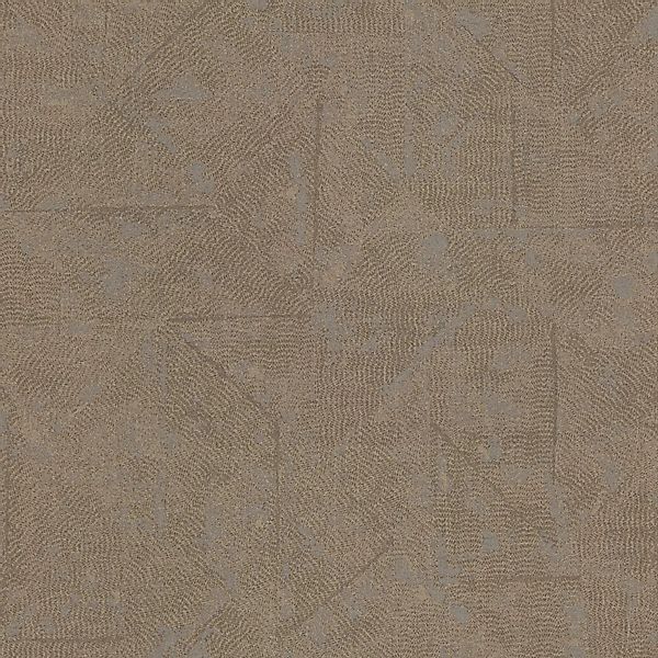 PROFHOME 369748-GU Exklusive Tapete Ton-In-Ton Matt Braun Bronze Grau 0,53 günstig online kaufen