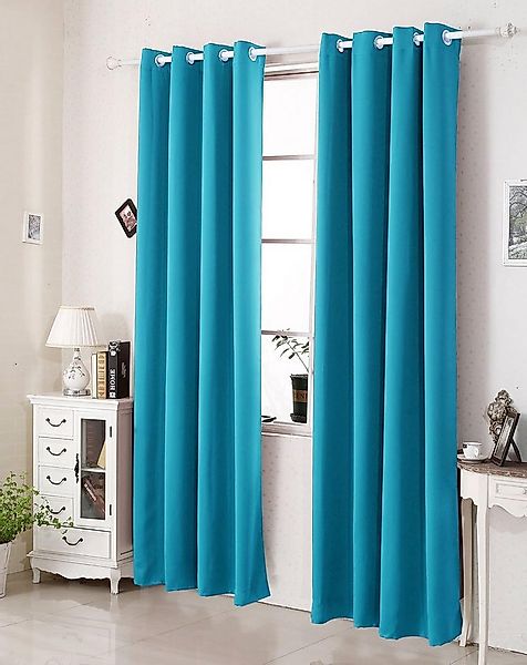 Woltu Vorhang (1 St), Ösen, blickdicht, Thermovorhang mit Ösen, 250 g/m² günstig online kaufen