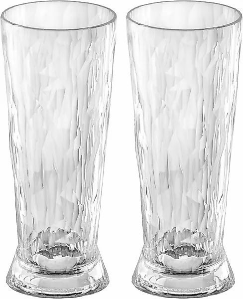 KOZIOL Bierglas »CLUB No. 10«, (Set, 2 tlg., 2er Set), unzerbrechlich,recyc günstig online kaufen