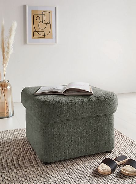 DOMO collection Hocker "Papenburg", in großer Farbvielfalt günstig online kaufen